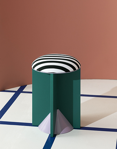 GEOMETRICA stool